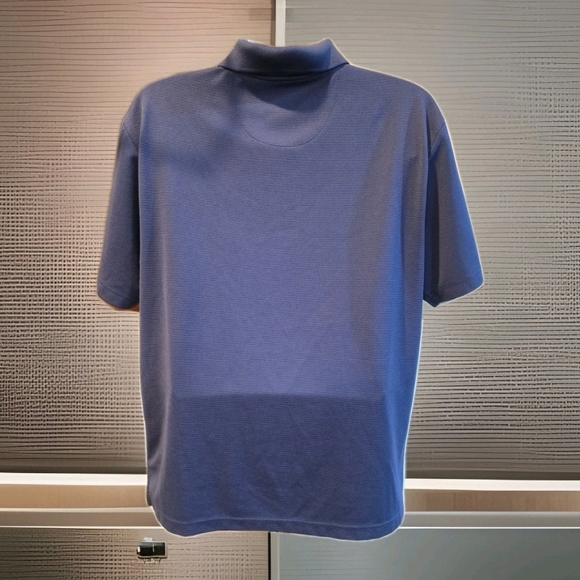 155 Hogan Blue Polo Ben Sherman Collar Shirt Casual Style - Picture 2 of 5